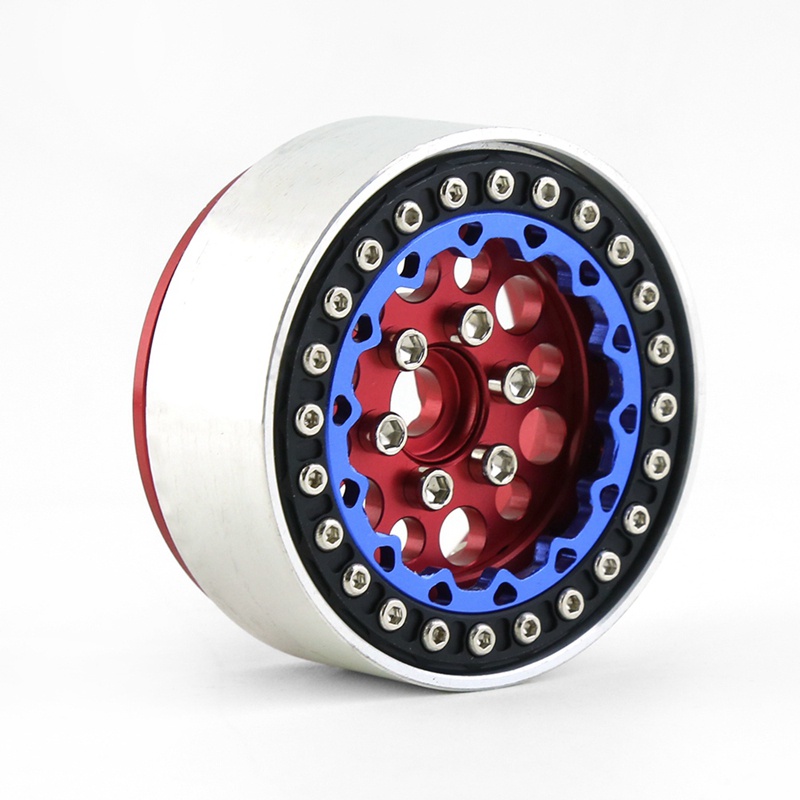 Set 4 Bánh Xe 1.9 Bằng Kim Loại Cho Xe Điều Khiển Từ Xa Axial SCX10 Traxxas TRX4 RC4WD D90 Redcat Gen8 1 / 10