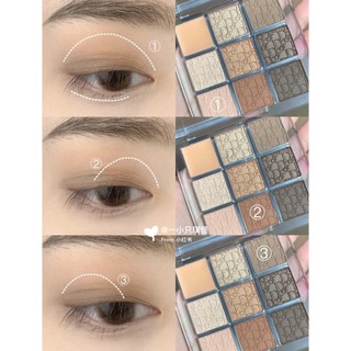 Bảng mắt Dior Backstage Eye Palette 10g (ảnh tự chụp)