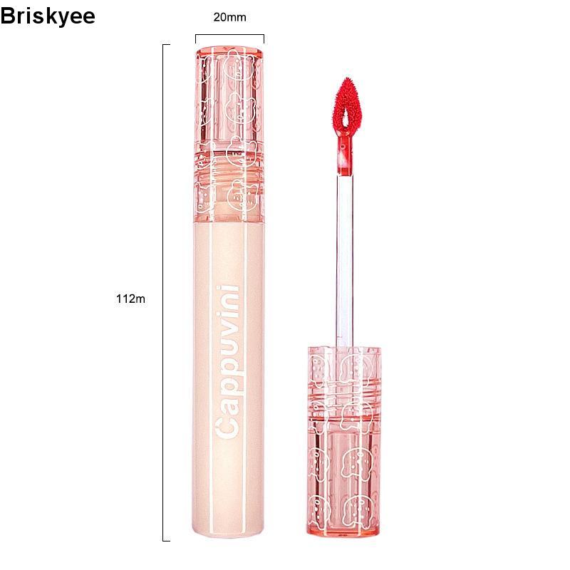 💋Son Kem Bóng CAPPUVINI Gấu Hồng Bubbly Bear Lip Glaze Ombre Gấu Xanh Hồng Căng Bóng Mềm Mịn