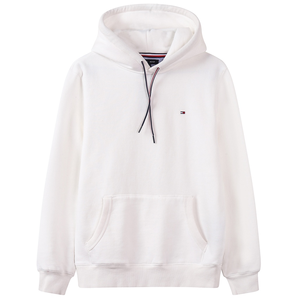 Tomm Áo hoodie Chui Đầu Dáng Rộng Tommy + Thẻ Treo Thời Trang Thu Đông Cho Nam
