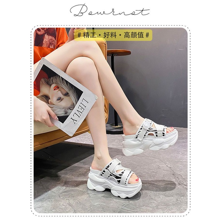 Dép Sandal Đế Xuồng Dày 7cm Thời Trang Mùa Hè 2023 Cho Nữ
