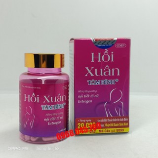 Hồi Xuân Tâm Bình – Hỗ trợ bổ huyết, tăng cường nội tiết tố nữ Estrogen, bổ sung Phytoestrogen