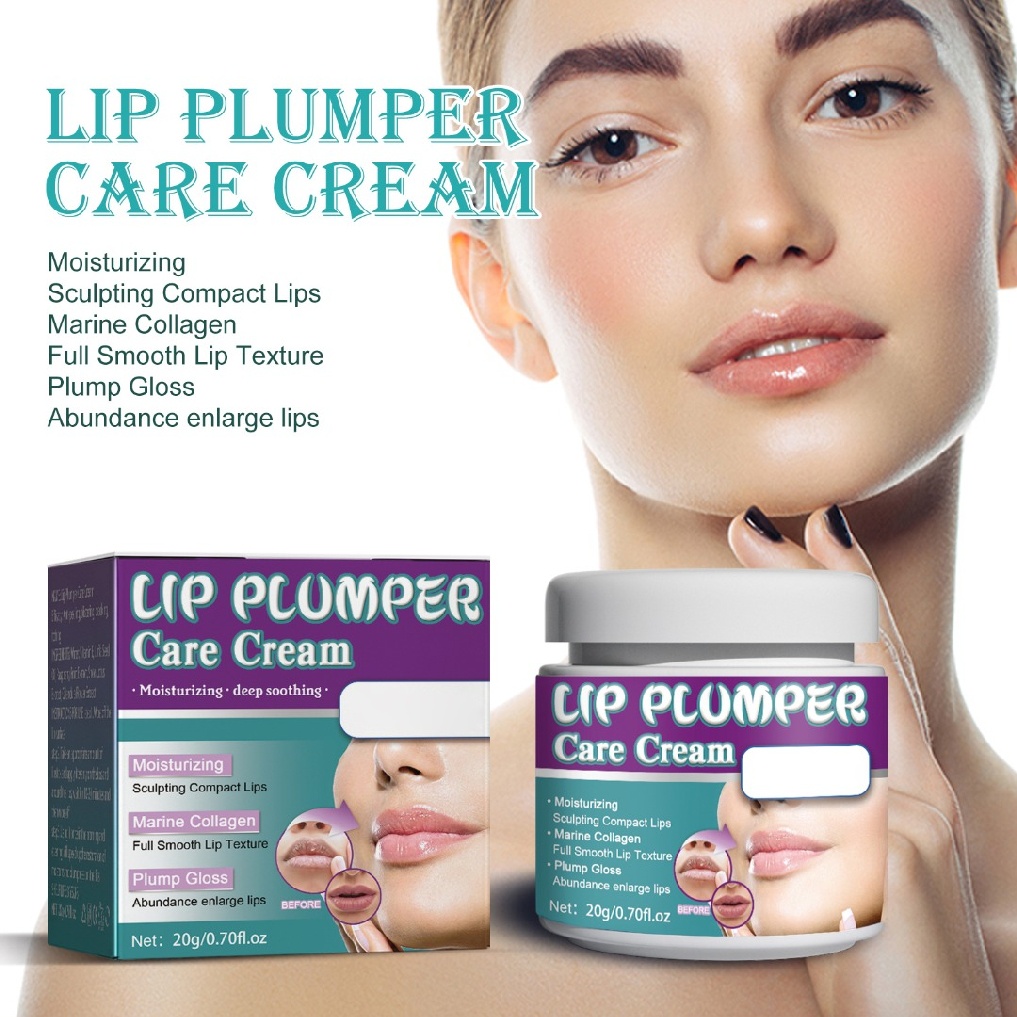 Lip Plumper Care Cream Moisturizing Smooth Fine Lines Hydrating Anti-cracking