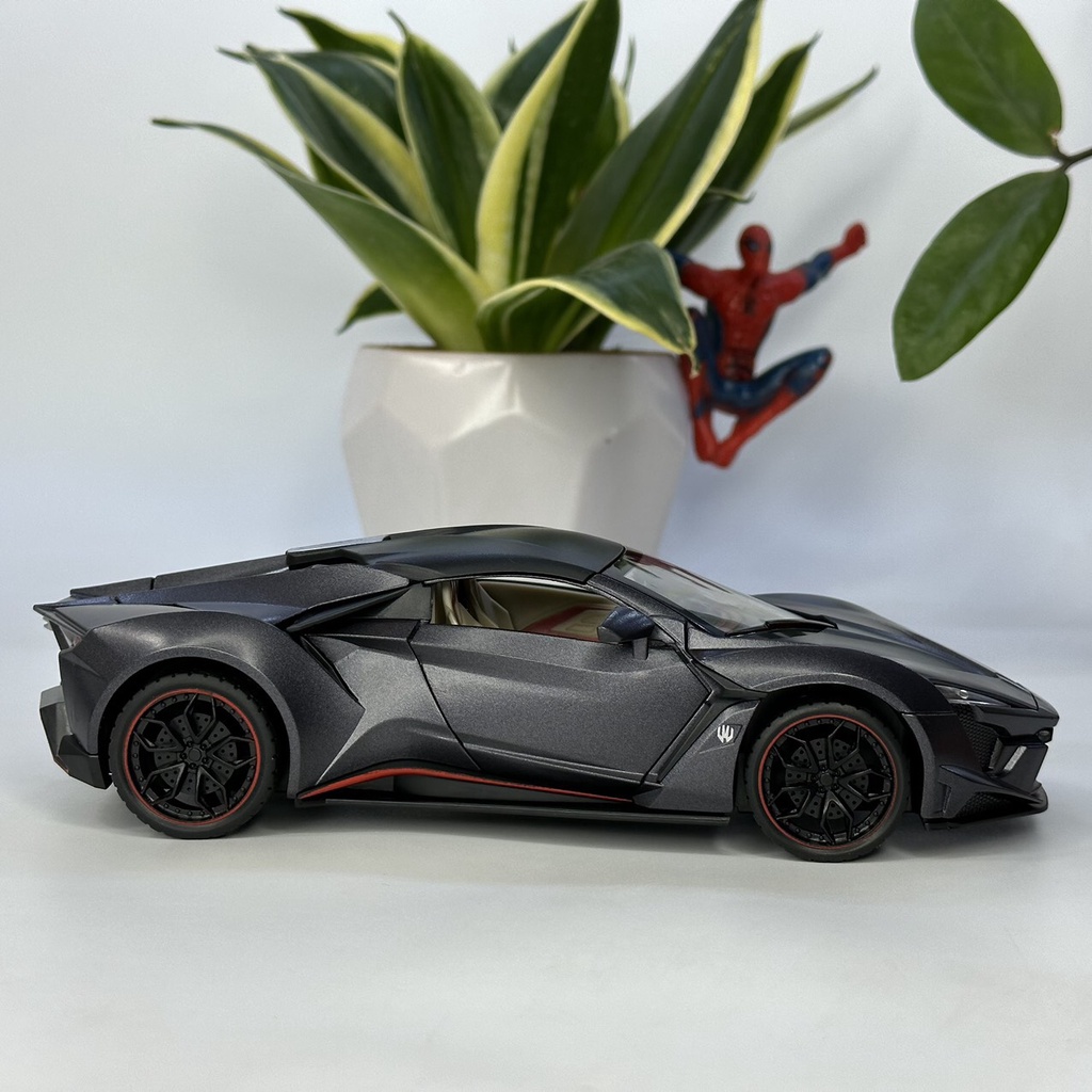 Mô hình siêu xe Wmotors Fenyr SuperSport tỷ lệ 1:24 bằng kim loại cực ngầu