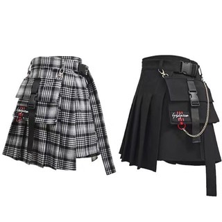 [ order] SKIRT BOX CHAIN unisex ulzzang street style