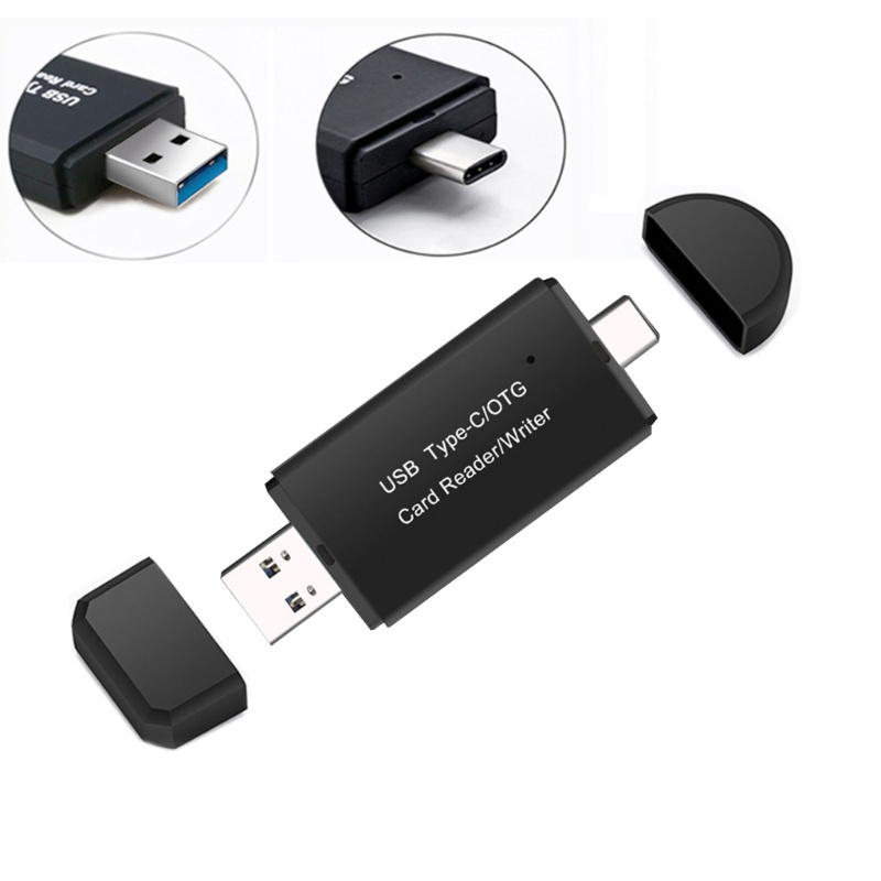 Đầu Đọc Thẻ IOR SD USB C USB Micro USB Bằng Kim Loại Trơn Đa Năng