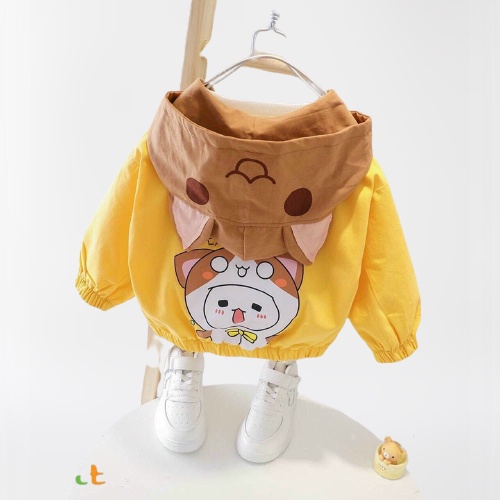 Áo khoác bé trai Bosskids in hình Khủng Long Chất vải cao cấp sành điệu phong cách Hàn Quốc AKBT01223