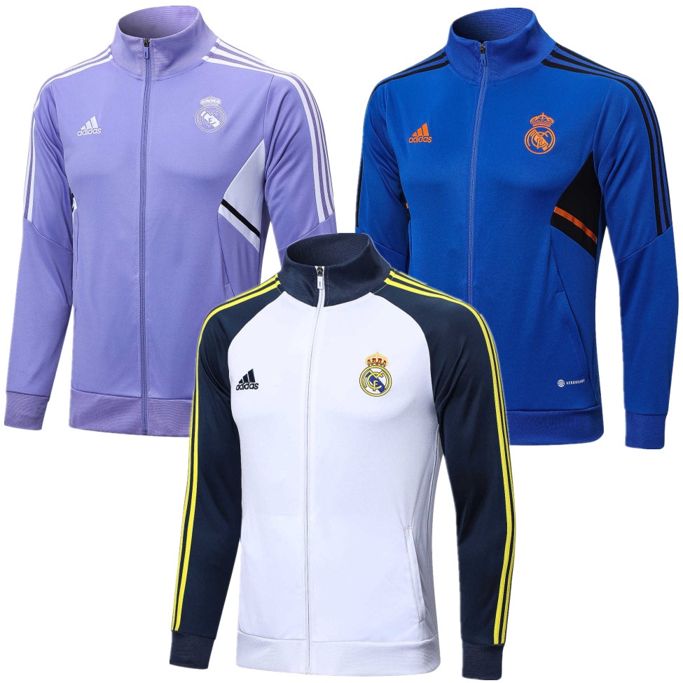 Áo Khoác Bóng Đá Real Madrid Số 22-23 Cho Nam