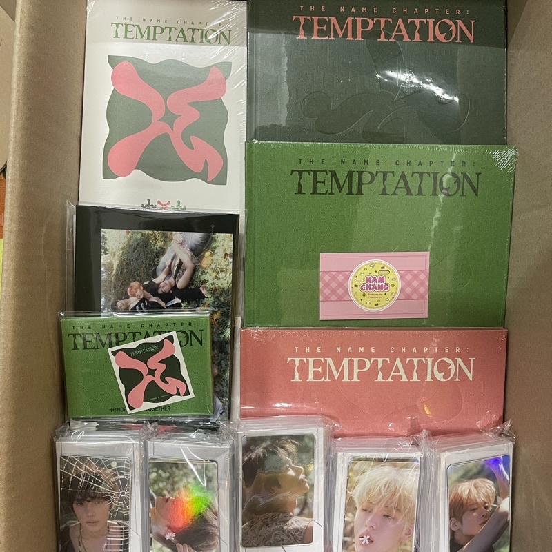 Bộ album TXT Temptation - TXT The Name Chapter - Nam Chang Kpop