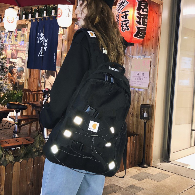 {ẢNH THẬT LÀ ẢNH CUỐI} Balo phản quang highlight ulzzang unisex Hàn