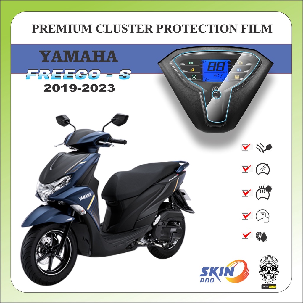Miếng dán PPF bảo vệ mặt đồng hồ xe FREEGO FREEGO S 2019 đến 2024 - YAMAHA FREEGO FREEGOS