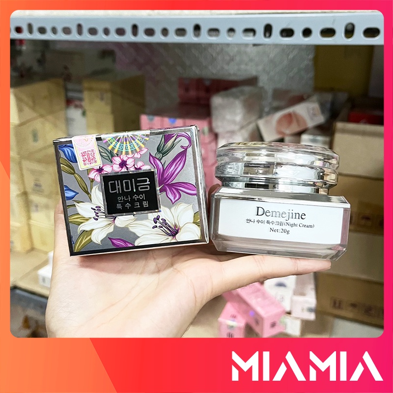 Kem Face Demejine Ban Đêm Chính Hãng Tem HP - Ngừa Mụn Mờ Thâm Nám