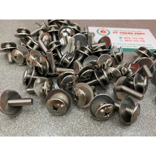 Ốc 6 ly 2 phân inox bake