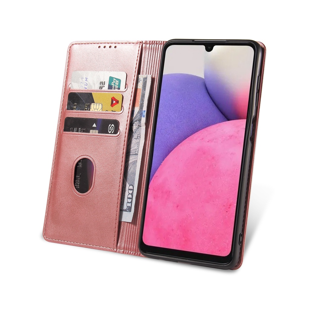 Bao da Samsung A14 5G, A23 5G, A24, A34 5G, A54 5G, M14 5G, A04, A04s, A05, A05s, M34, M54 kiểu ví dạng từ tính nam châm