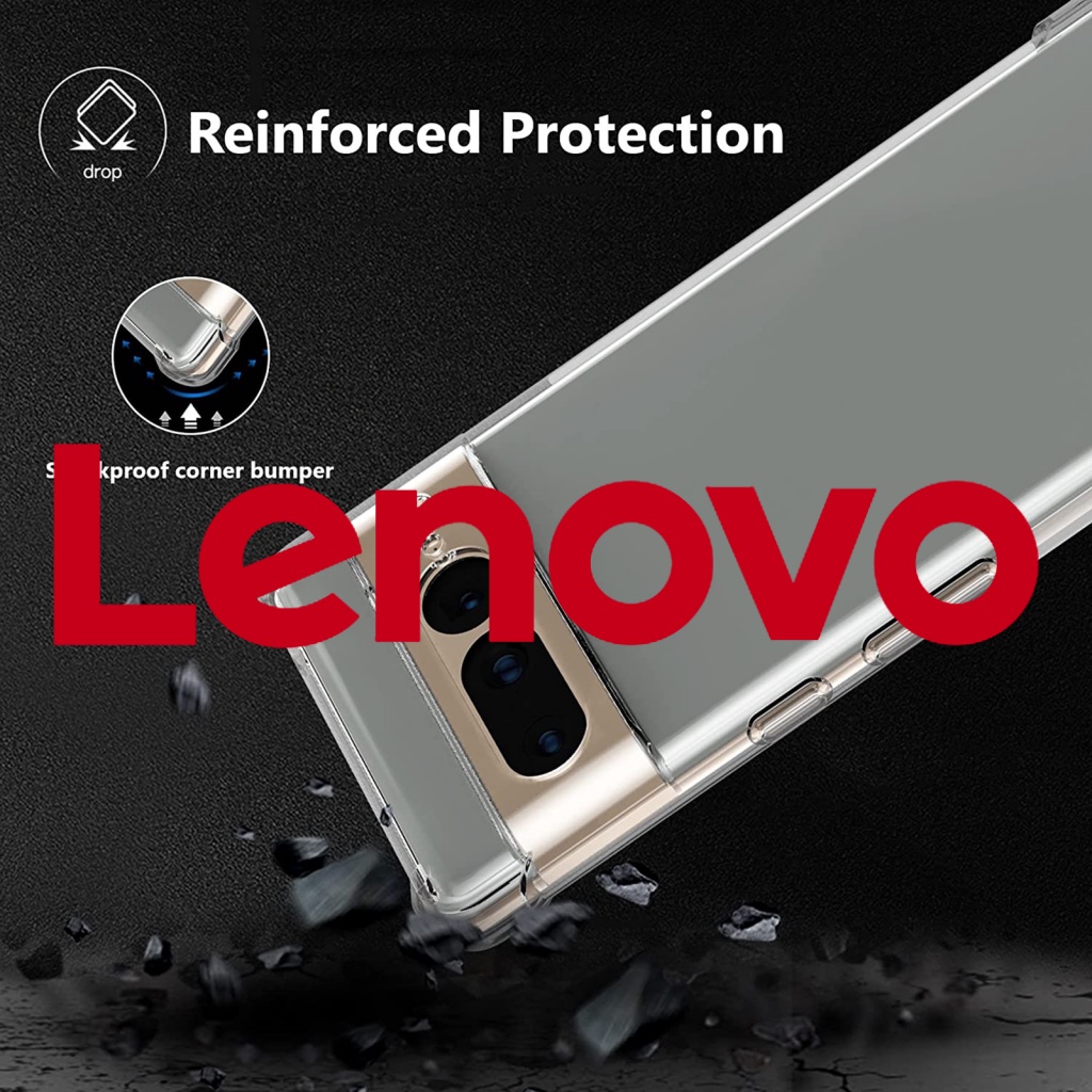 Ốp điện thoại LENOVO đệm khí trong suốt chống bụi bẩn chống rơi cho Google Pixel 6/ 7 Pro Google Pixel 6/ 6A/ 7 Pro