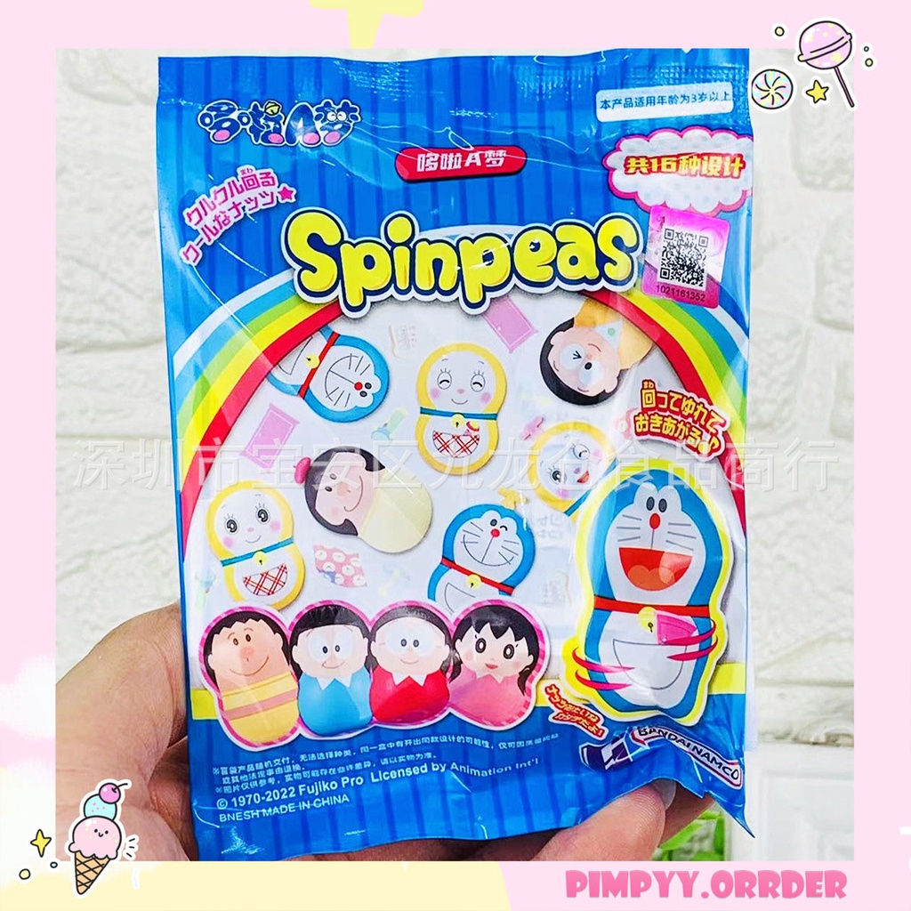 Lật đật nhân phẩm Doraemon SPINPEAS (Ngẫu nhiên)