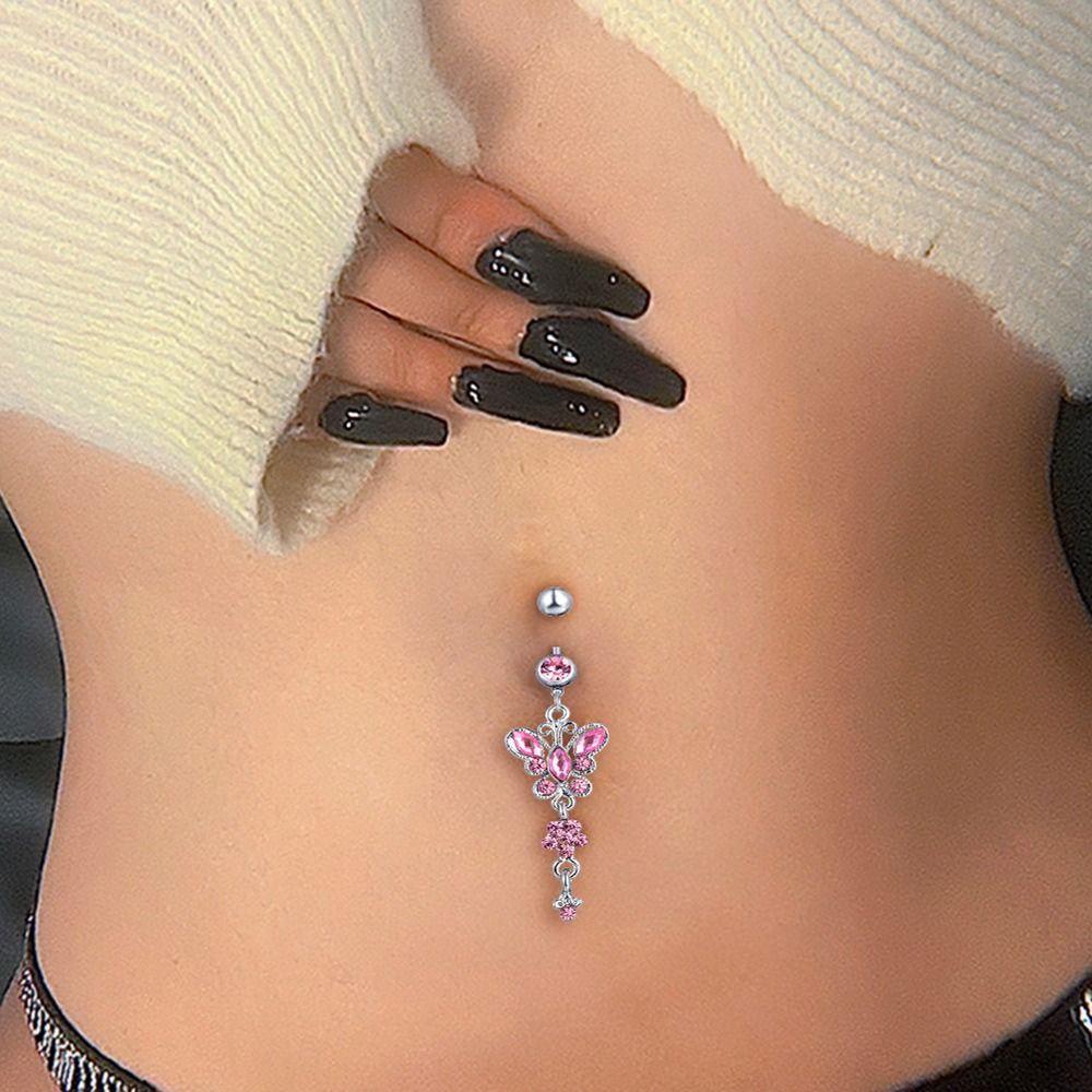 LOMBARD Khuyên RốN ĐíNh Đá NhiềU MàU SắC