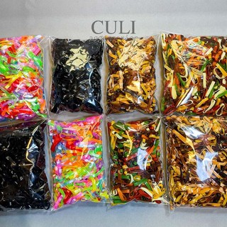 Thun cột tóc, chun cột tóc 100gr thun đen, mix màu sỉ - lẻ beeplaza