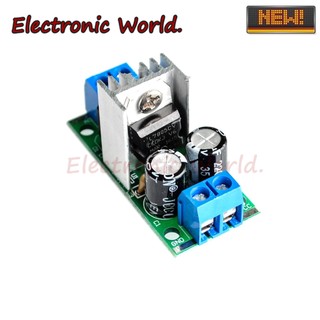 Mô đun điều chỉnh điện áp l7805 l7812 lm7805 lm7812 dc / ac 5v 9v 12v max 1.2a