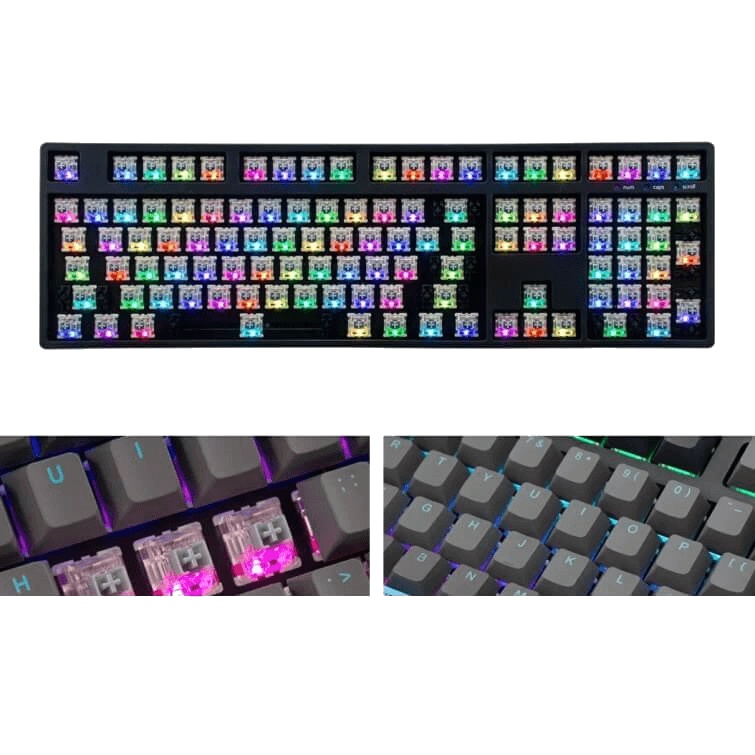 Bàn phím cơ máy tính có dây - IKBC CD108 Vintage | Black V2 | HR Series 2023 - RGB - Hotswap - Hàng Chính Hãng