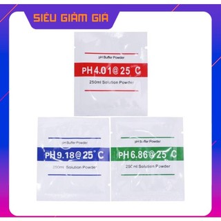 Combo 3 gói hiệu chỉnh cho bút đo PH, bút có chức năng đo PH