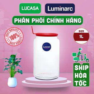 Hũ Thủy Tinh Luminarc Rondo Smile 1L - L8059 | Phân Phối Chính Hãng