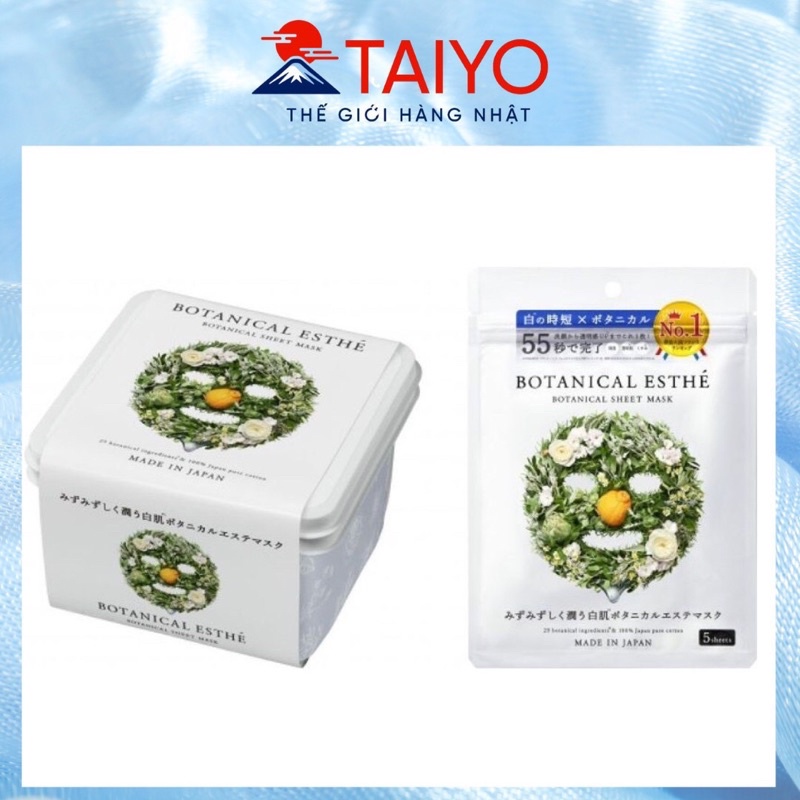 MẶT NA BOTANICAL ESTHE SHEET MASK JAPAN taiyo_vn