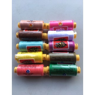 Lố chỉ 10 cuộn tiger giao màu ngẫu nhiên ah chỉ dài 400M
