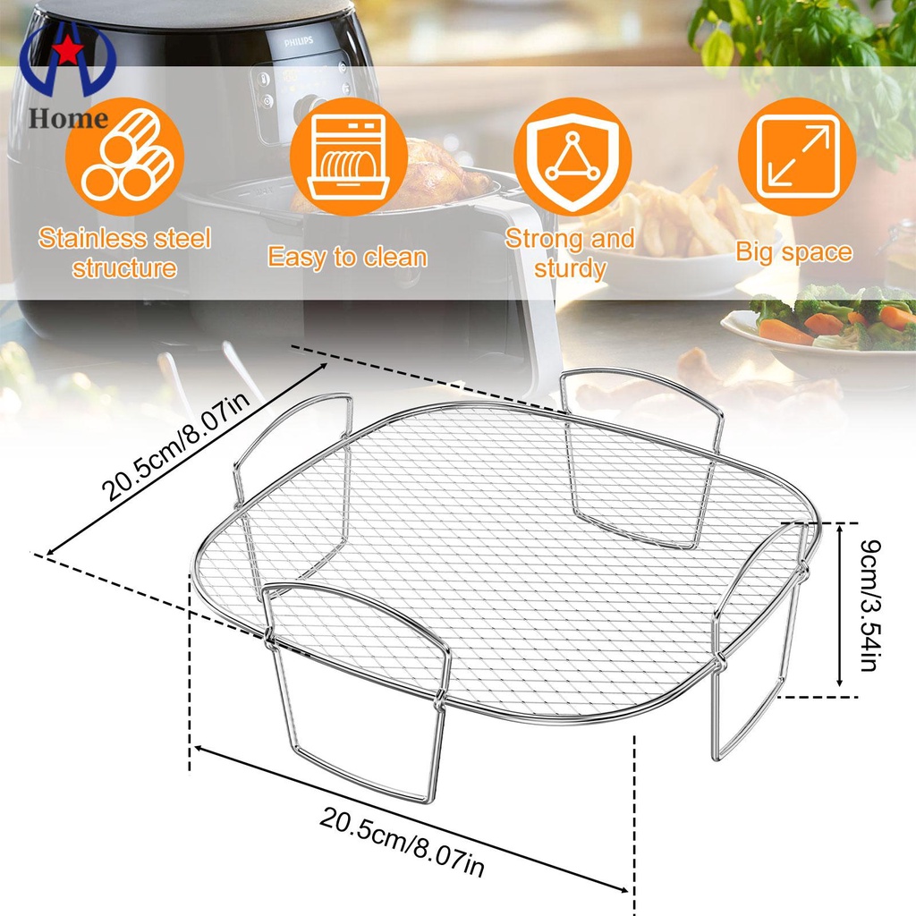 Giá Nướng Bánh Mì Bằng Thép Không Gỉ Tiện Dụng Cho Nhà Bếp Kkc0508