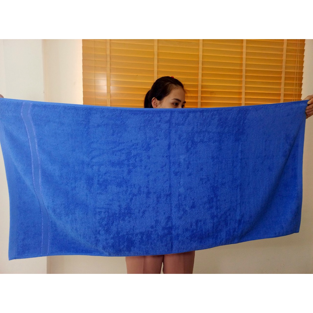 Combo 4 khăn bông tắm gội rửa mặt, 100% cotton thấm hút kháng khuẩn, không xổ lông phai màu an toàn cho sức khoẻ