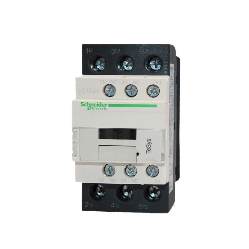 Schneider LC1D25 LC1D25M7 220VAC AC 3 Pha Contactor 3P 25a Cuộn Điện Áp 220VAC 50 / 60Hz LC1D25 Mở V