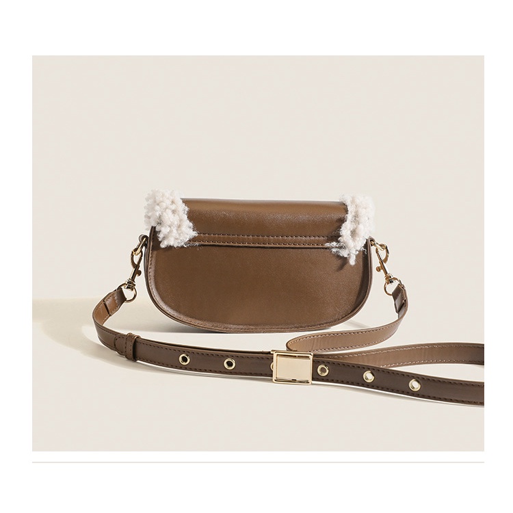 Túi Đeo JASMIN NOIR Chéo Vai Bằng Da PU Thời Trang Sành Điệu Cho Nữ