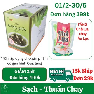 55g Canh Dưỡng Sinh Chay TMF (10 gói 5g/gói ) Thơm Ngon Thuần Chay - Thực Phẩm Chay Loan Vy + TẶNG Chả Lụa Chay Âu Lạc Đ
