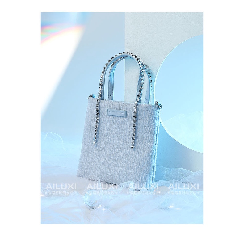 Túi Đeo Chéo Nhỏ Nhắn Đính Đá Thời Trang 2023 Dành Cho Nữ