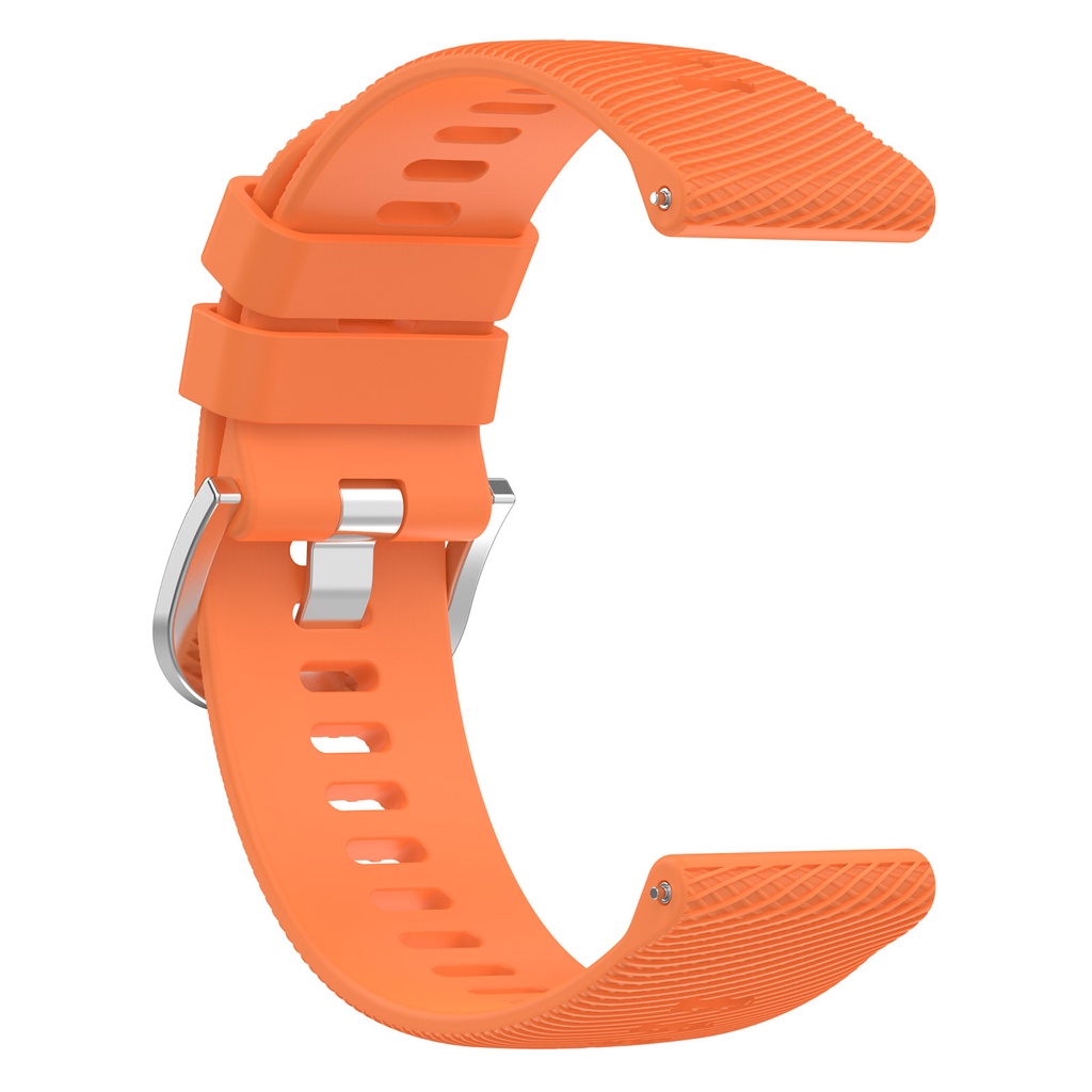 Dây Đeo Bằng Silicone 18mm 19mm 20mm 22mm Cho Đồng Hồ Garmin Venu 2S Vivoactive 4S Active S ID205 ID216 Uwatch Ufit