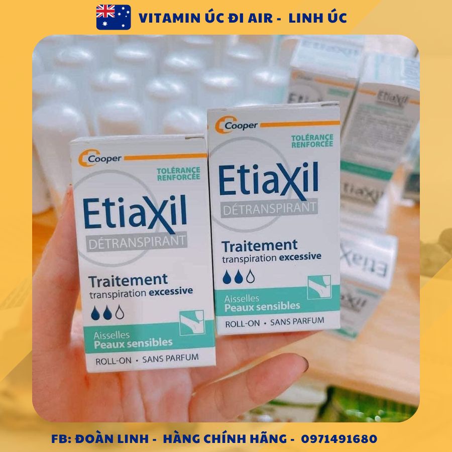 Lăn khử mùi ETIAXIL chính hãng Pháp 15ml