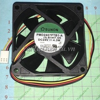 Pmd2407ptb1-a quạt tản nhiệt 24v 4.3w