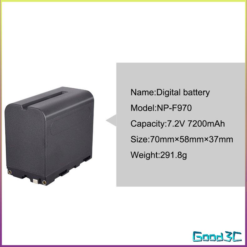 Bộ sạc màn hình USB Lcd Smart F970-C Pin máy ảnh 5V Sạc nhanh kép