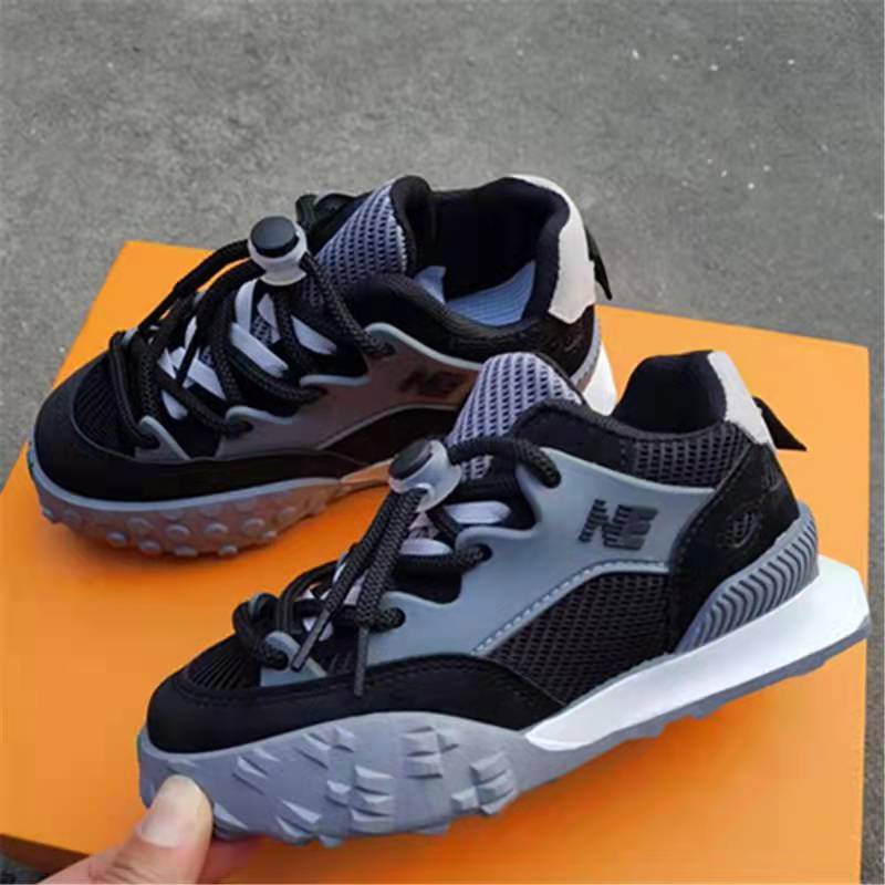 Giày Thể Thao Phối Lưới Thoáng Khí Siêu Nhẹ Phong Cách Hàn Quốc Cho Bé TTC559