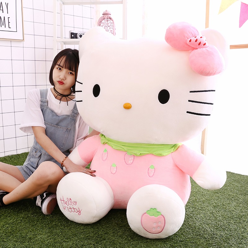 Thú Nhồi Bông Hình Hello Kitty Đáng Yêu