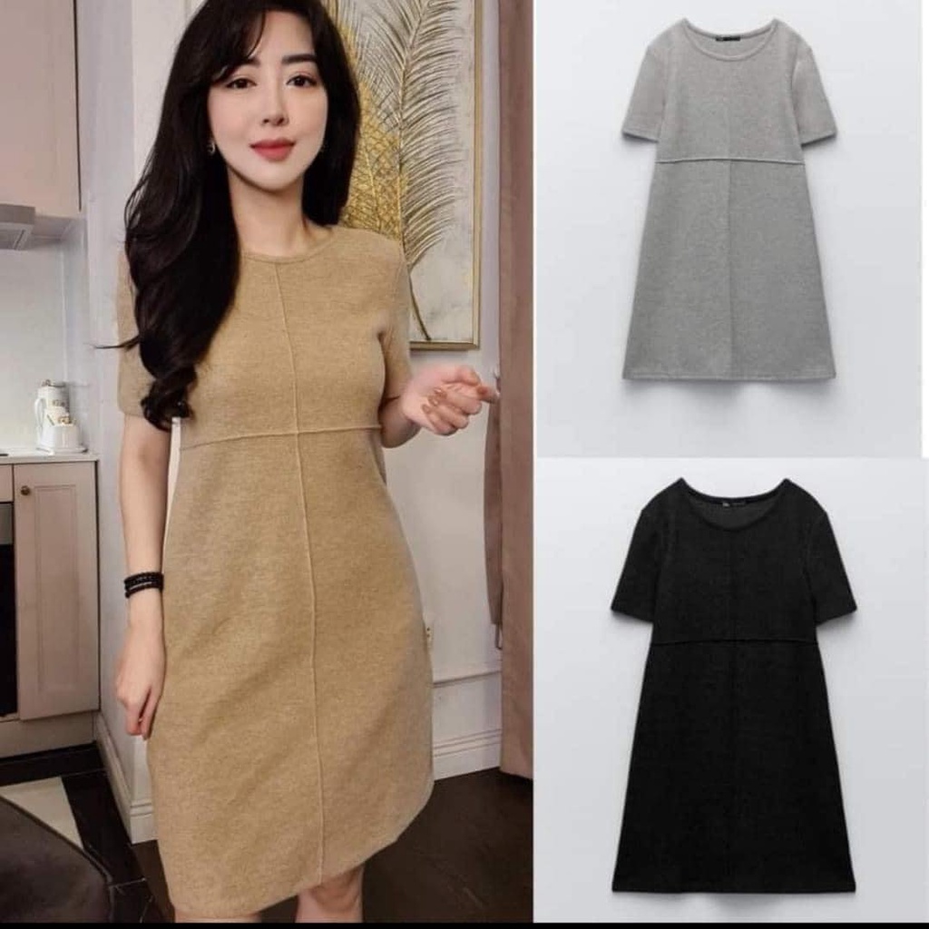 Váy be thun dầy mịn size S newtag