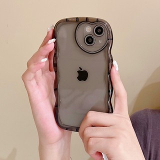 Ốp Điện Thoại Silicon Mềm Trong Suốt Họa Tiết Trái Tim 3D Dễ Thương Cho iPhone X XS XR 11 12 13 14 Pro Max