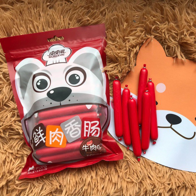 Xúc xích taotao pet dành cho thú cưng date xa