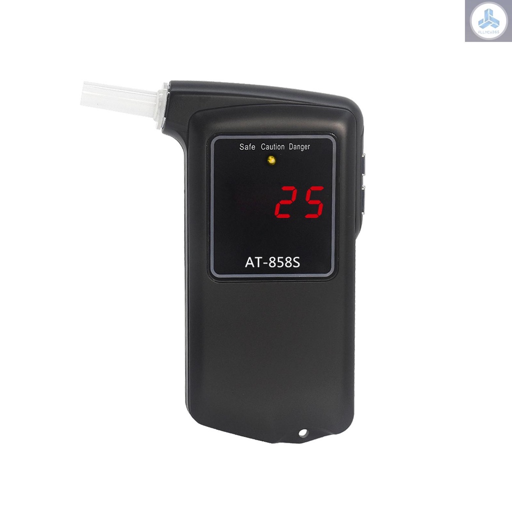 Máy Đo Nồng Độ Cồn Điện Tử Chuyên Nghiệp Kèm 10 Ống Thở Trong Suốt Và B130