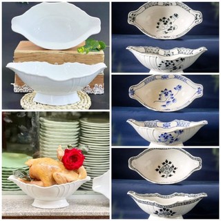 Bát đựng gà đẹp, bát đựng gà cúng nguyên con, bát đĩa thuyền, đĩa gà cúng - xuất xứ bát tràng