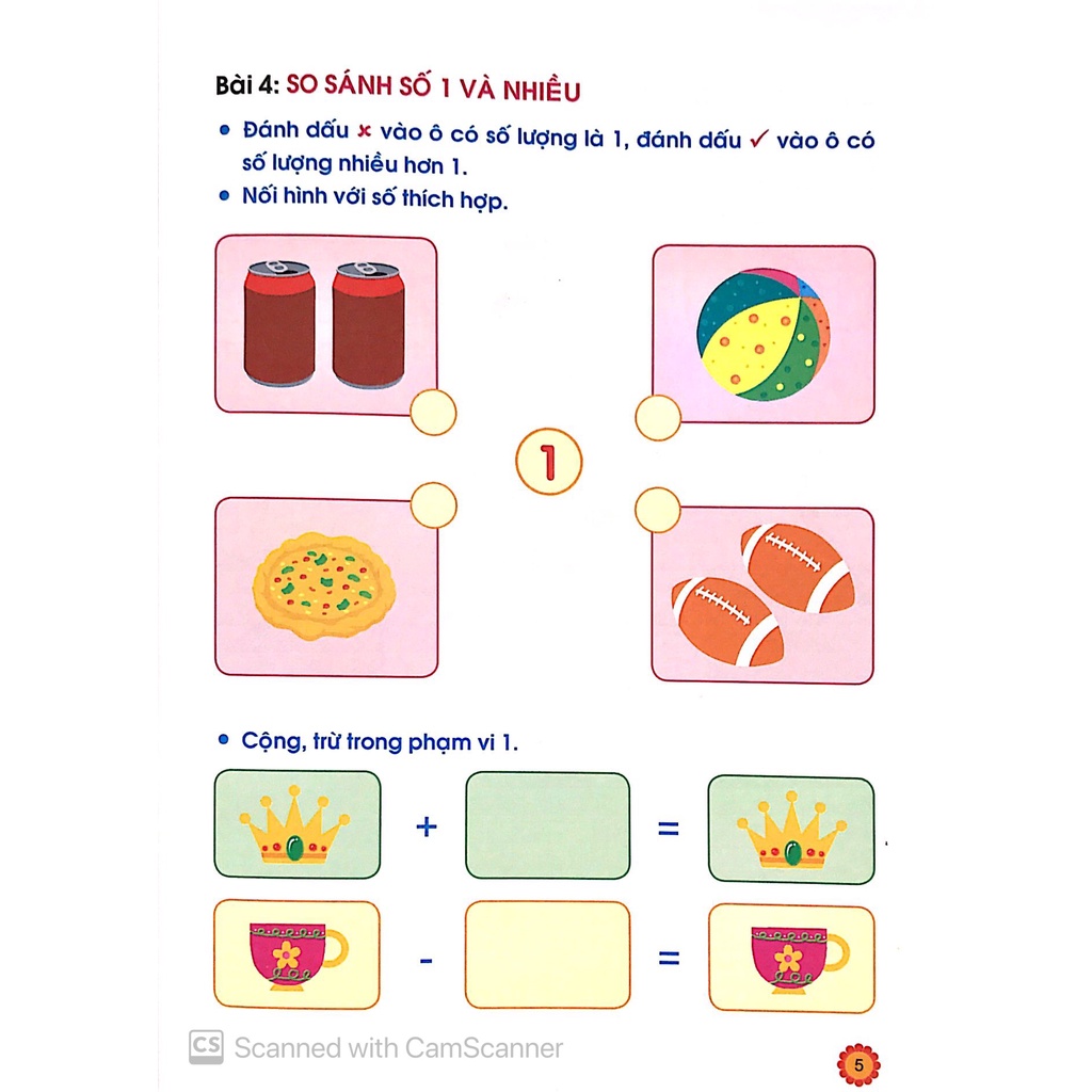 Sách_Hành Trang Cho Bé Vào Lớp 1 - Vở Bé Học Toán