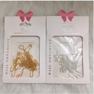 10cm dây xích trang trí móng vàng/ bạc