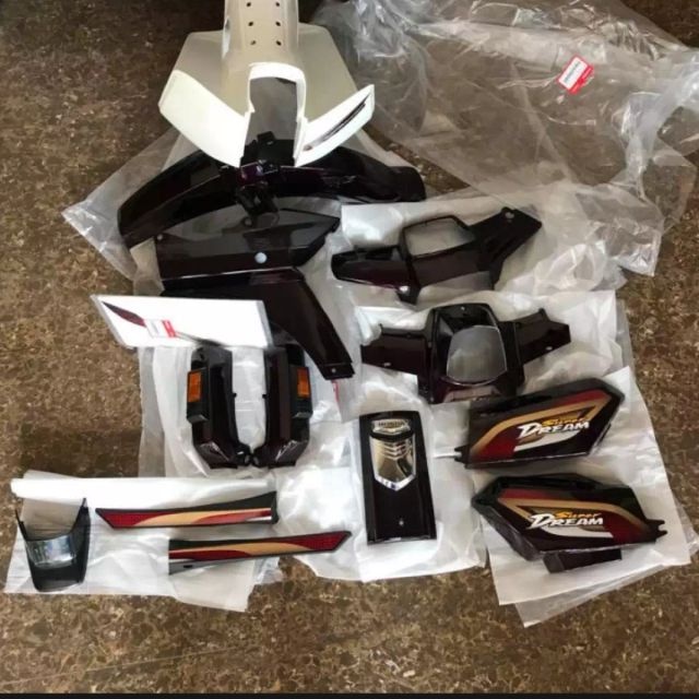 Full dàn áo áo super Dream hàng chính hãng Honda - VJC SÀI GÒN