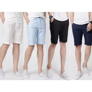 Quần short nam vải đũi mát dáng Hàn bán chạy nhất hiện nay