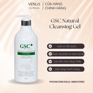 Sữa rửa mặt từ thiên nhiên gsc natural cleansing gel - chai 500ml